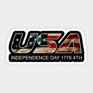 independence day 4th july united states Sticker